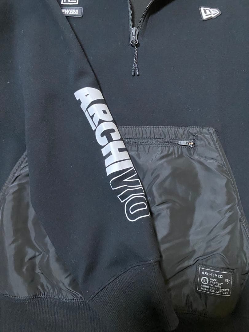 ニューエラ ゴルフ　スウェット ハーフジップジャケットARCHI VIOとコラボ