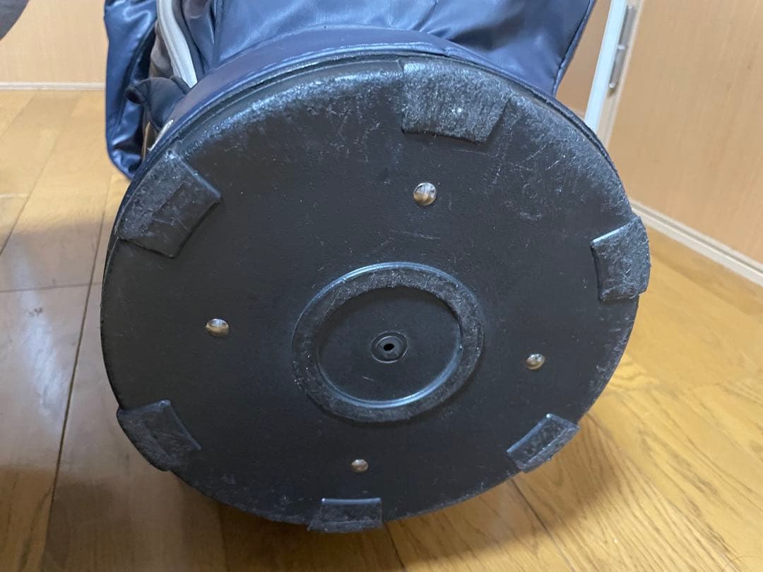 and per se アンパスィ 9型キャディバッグ ネイビー/ホワイト