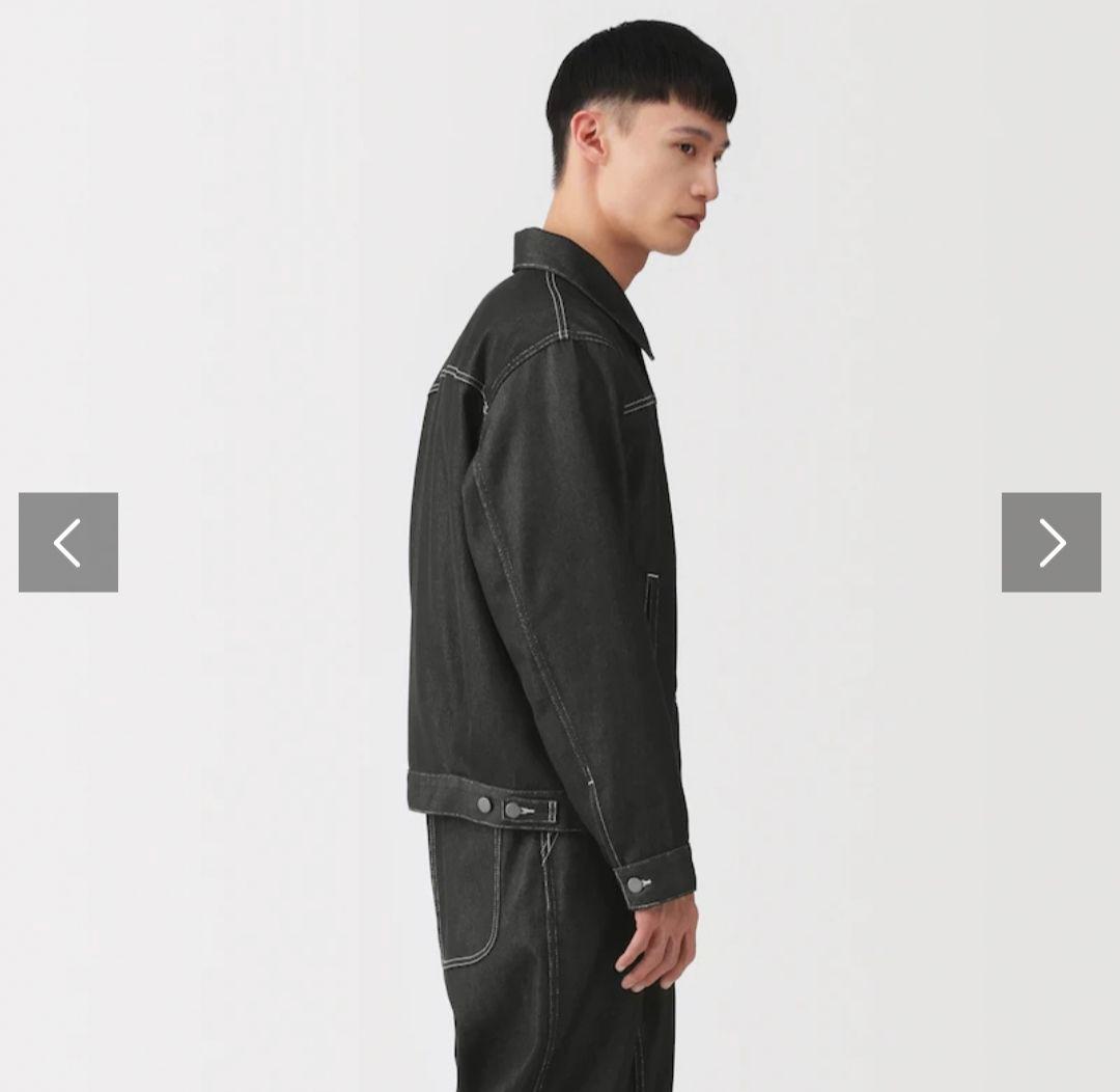 【うめ。】MUJI Labo 紳士 再生ポリエステルデニムジャケット