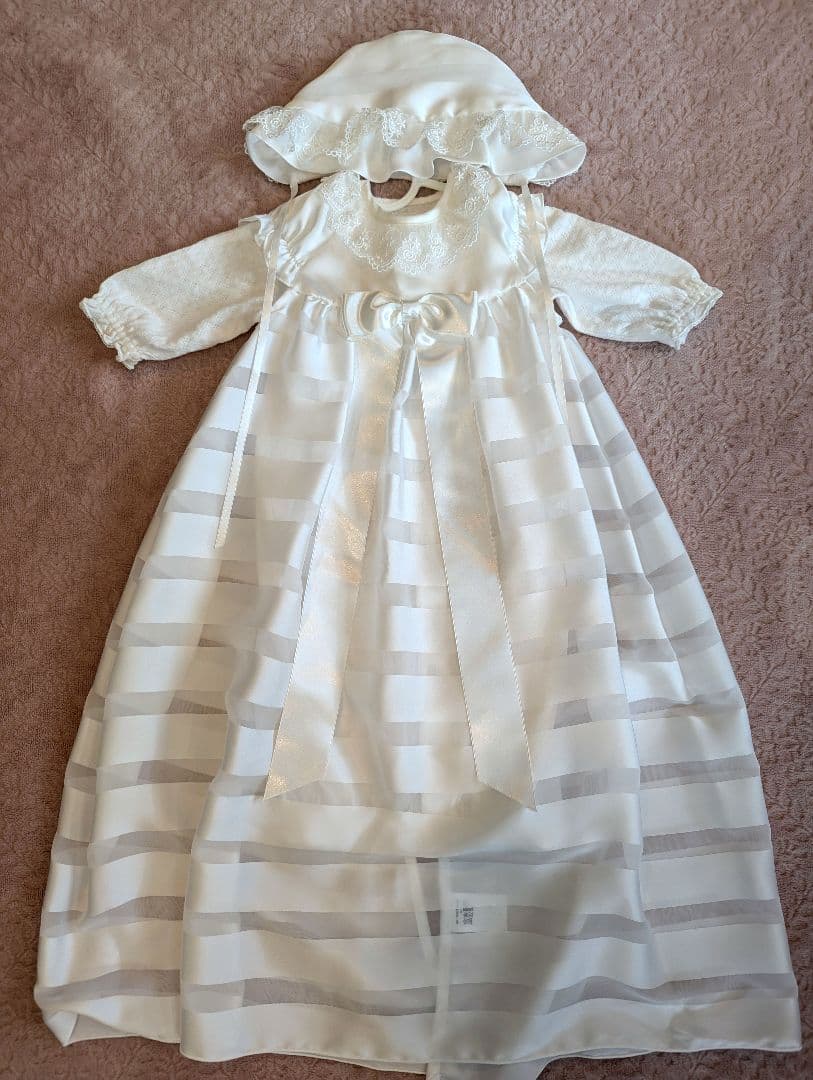 ミキハウス　セレモニードレスセット　ベビードレス