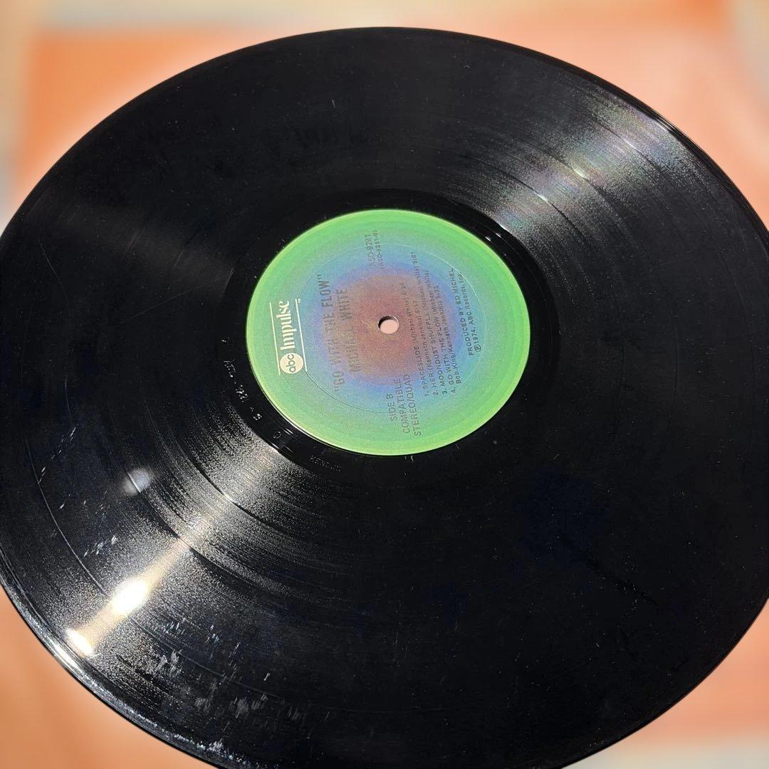レコード michael white go with the flow LP