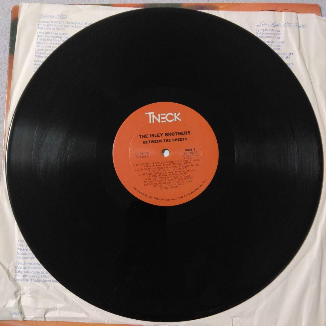 洋楽 The Isley Brothers Between The Sheets LP