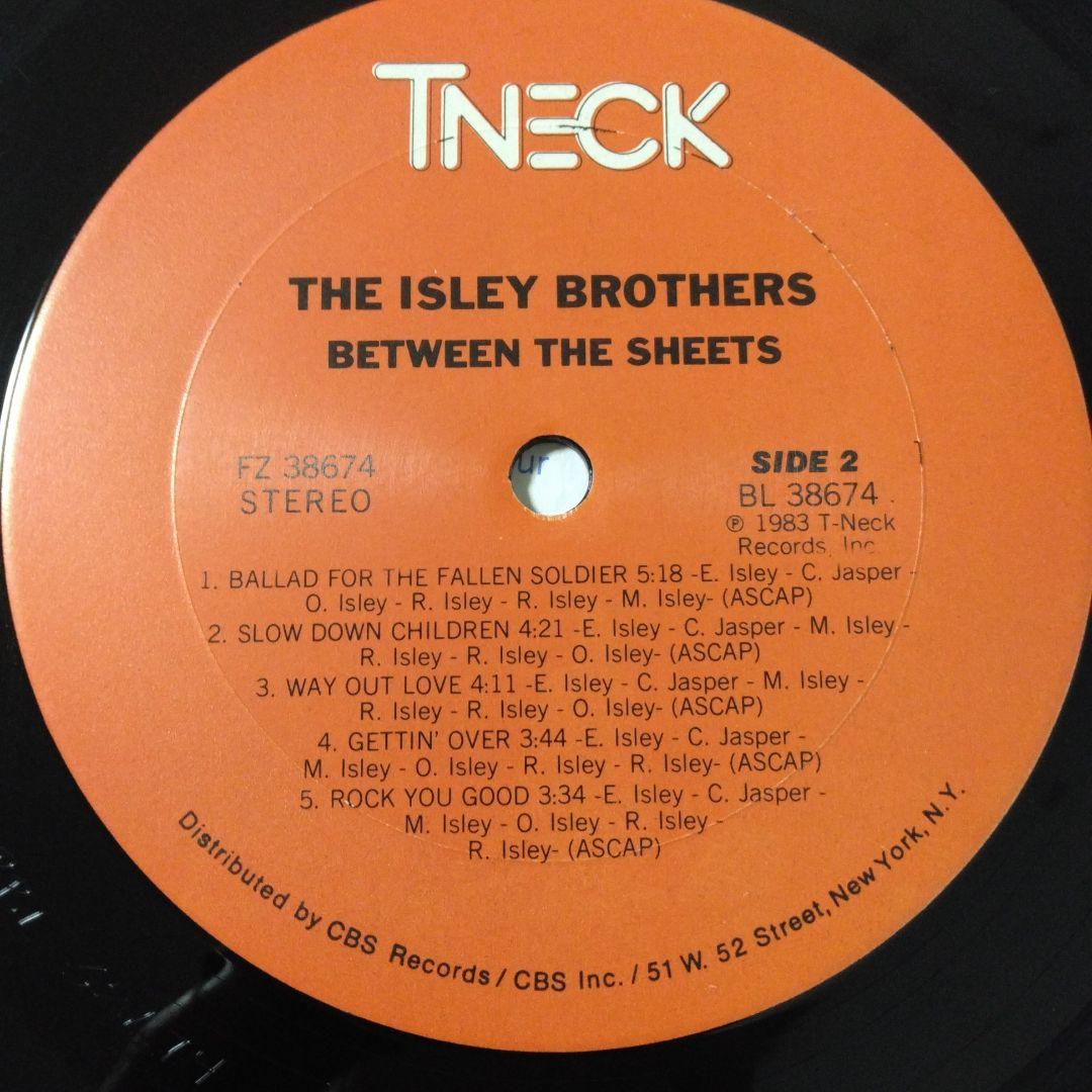 洋楽 The Isley Brothers Between The Sheets LP
