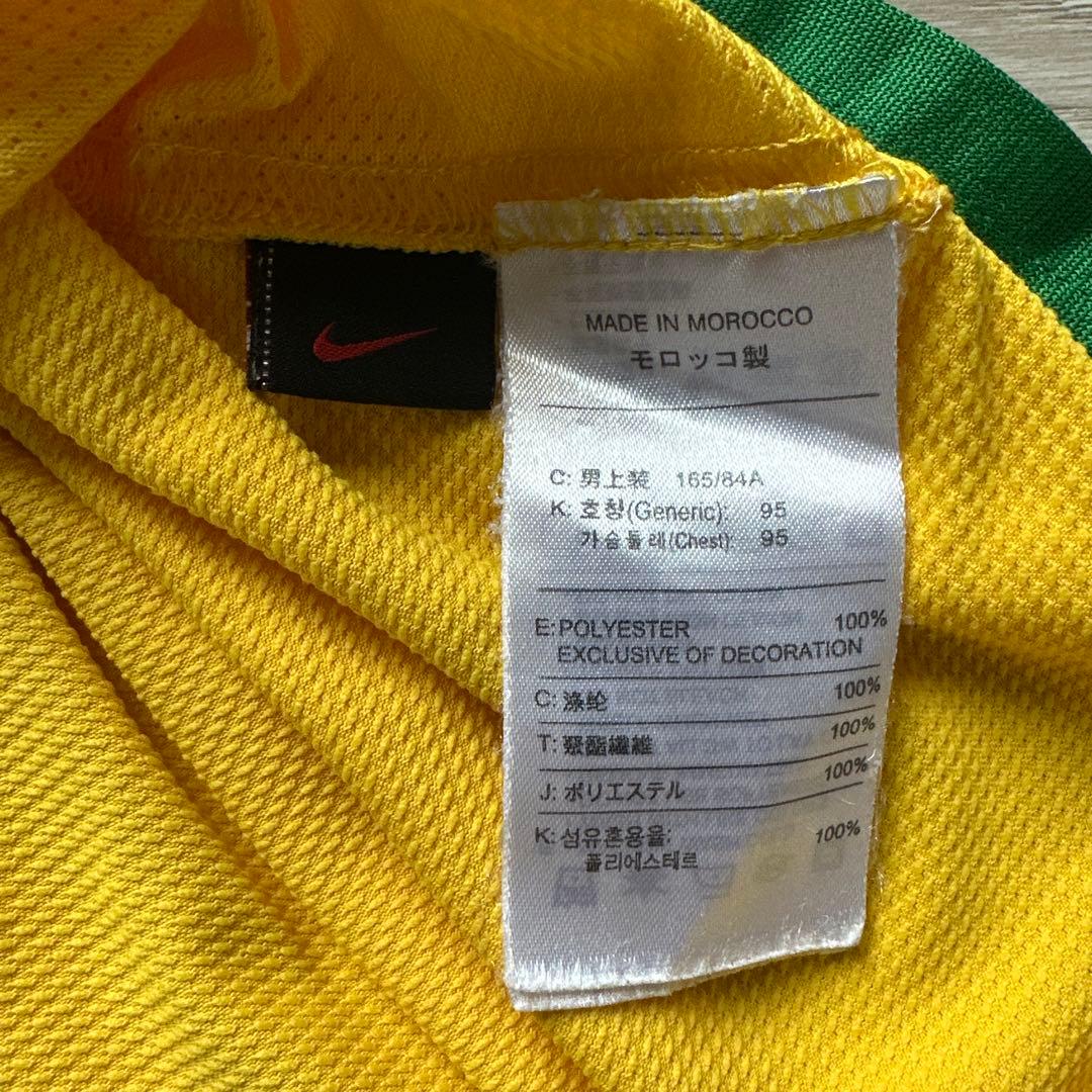 NIKE サッカー ブラジル代表 ユニフォーム 06-07年 S モロッコ製