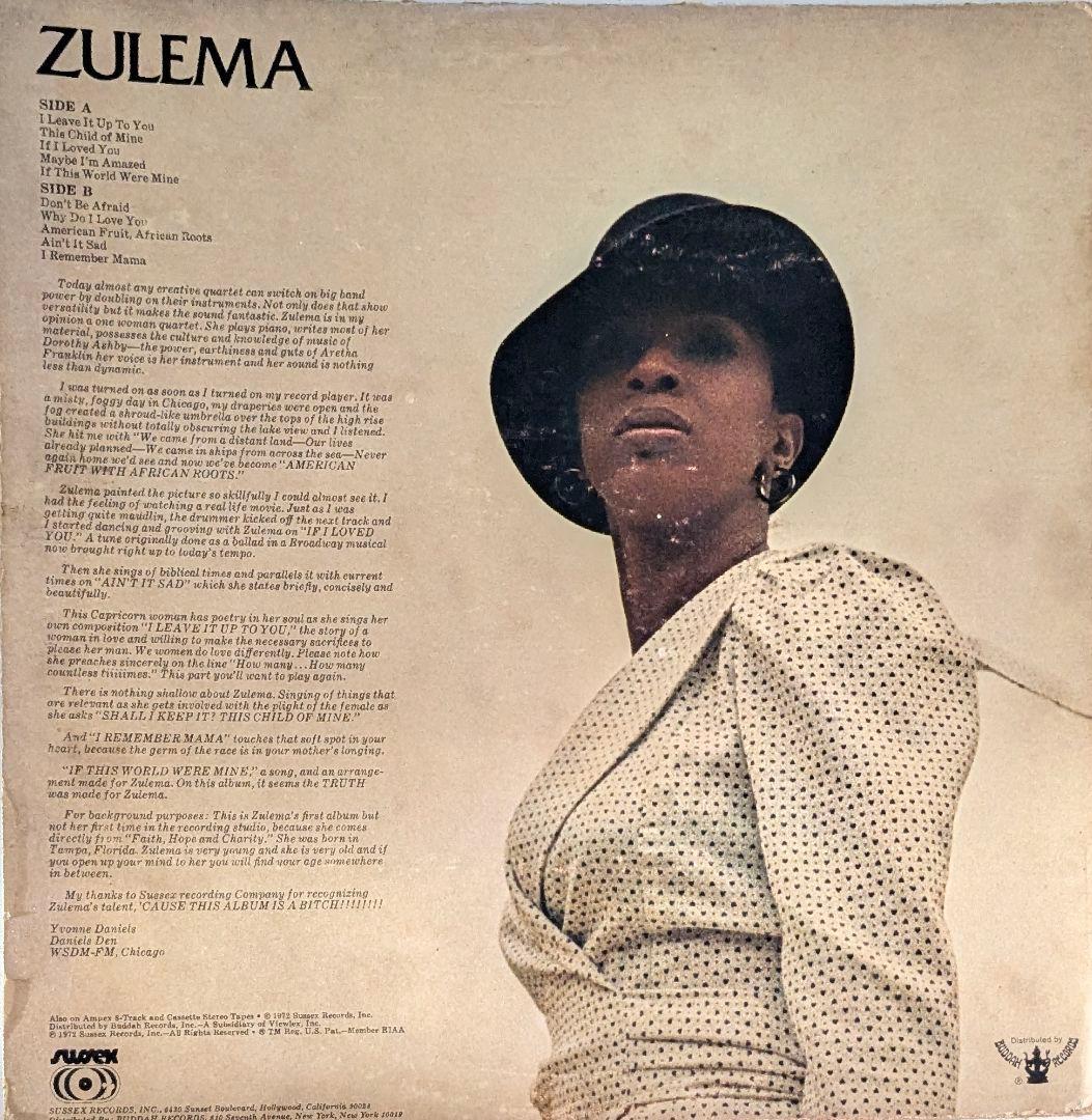 洋楽 Zulema