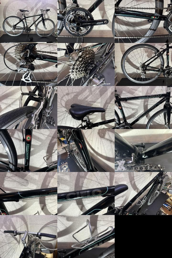 Bianchi CIELO ブラック クロスバイク