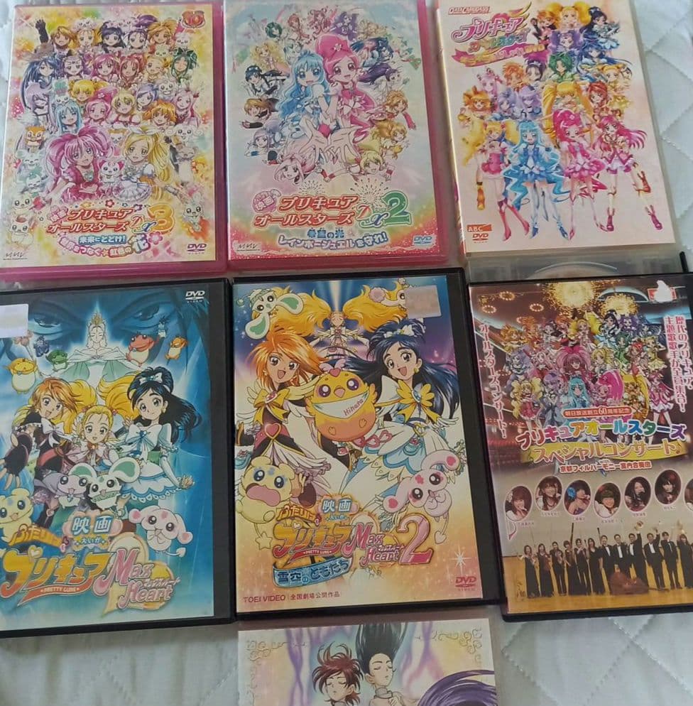 ★映画他★プリキュアシリーズ★DVD★レンタル落ちおまけ付き★7本セット★
