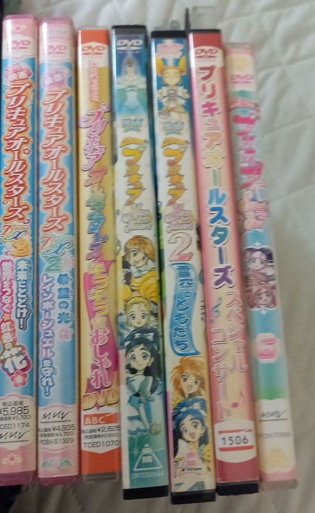 ★映画他★プリキュアシリーズ★DVD★レンタル落ちおまけ付き★7本セット★