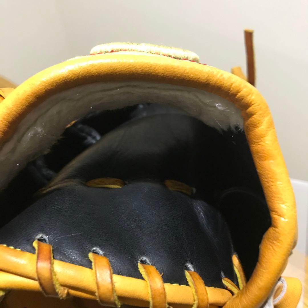 ウィルソン 軟式野球 小指部分2本入れタイプ 外野手用グローブ