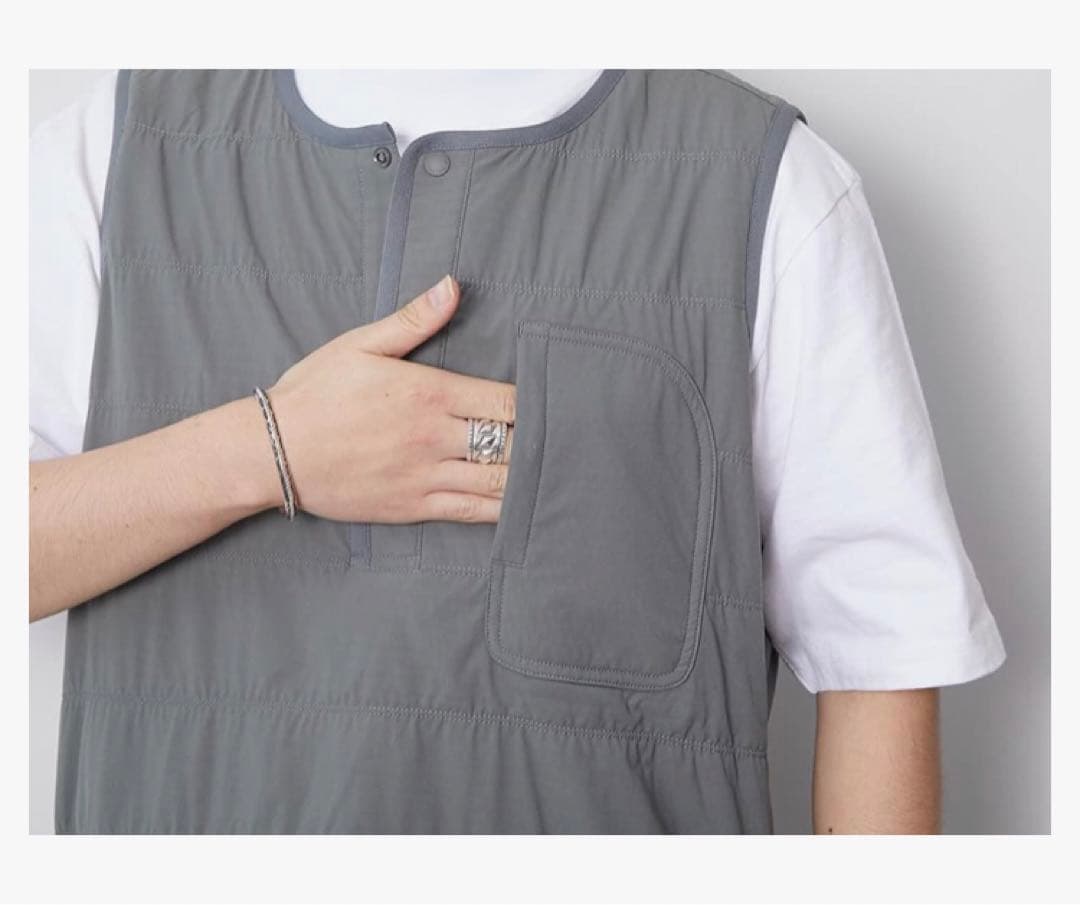  peak スノーピーク 新作 フレキシブル インサレーション ベスト