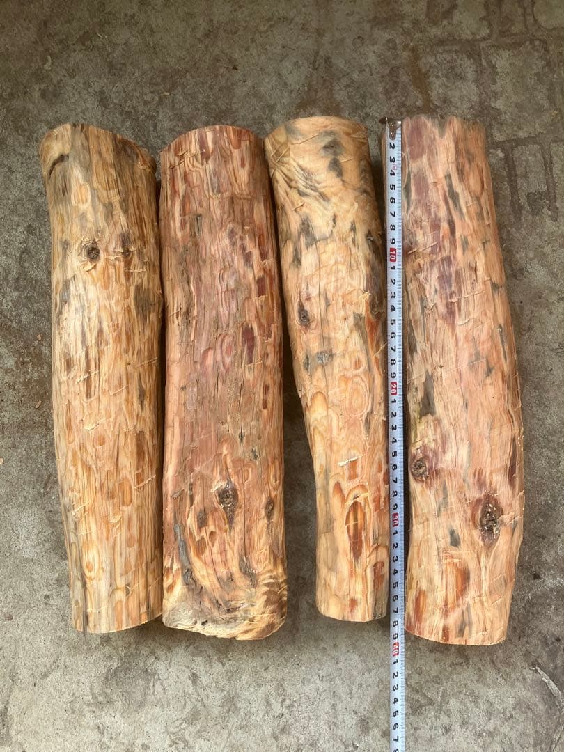 特別価格　1-1 肥松ファットウッド4本約38cm 約7.8キロ