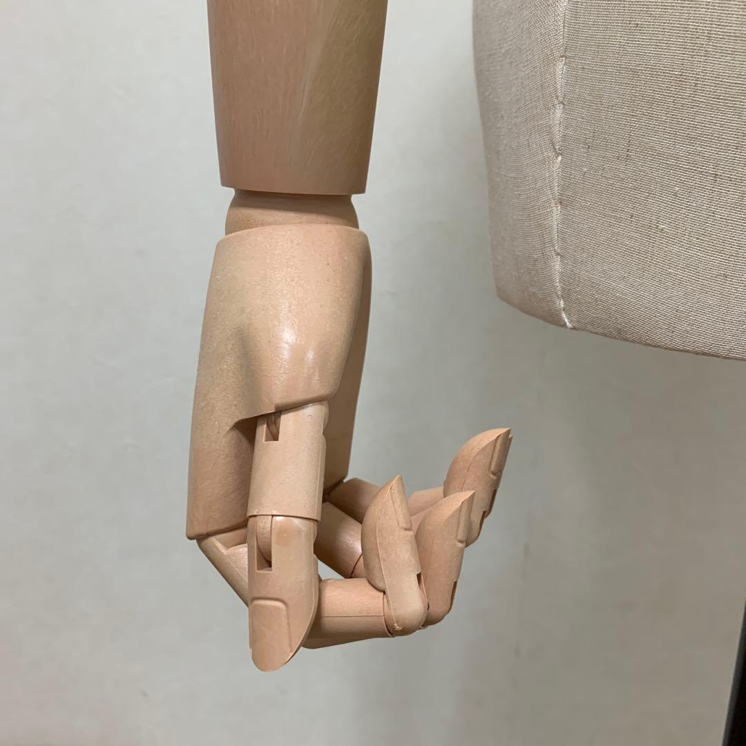 y*e様 ナチュラルカラー可動式マネキン　トルソー