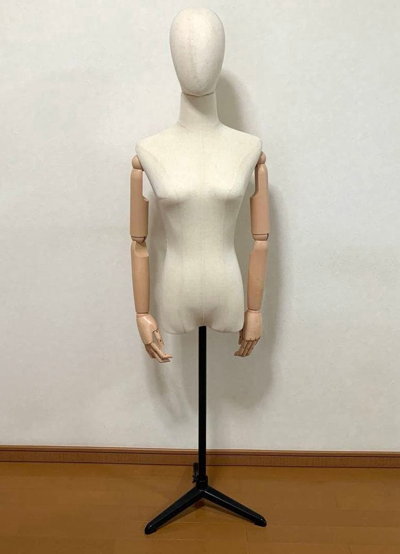 y*e様 ナチュラルカラー可動式マネキン　トルソー