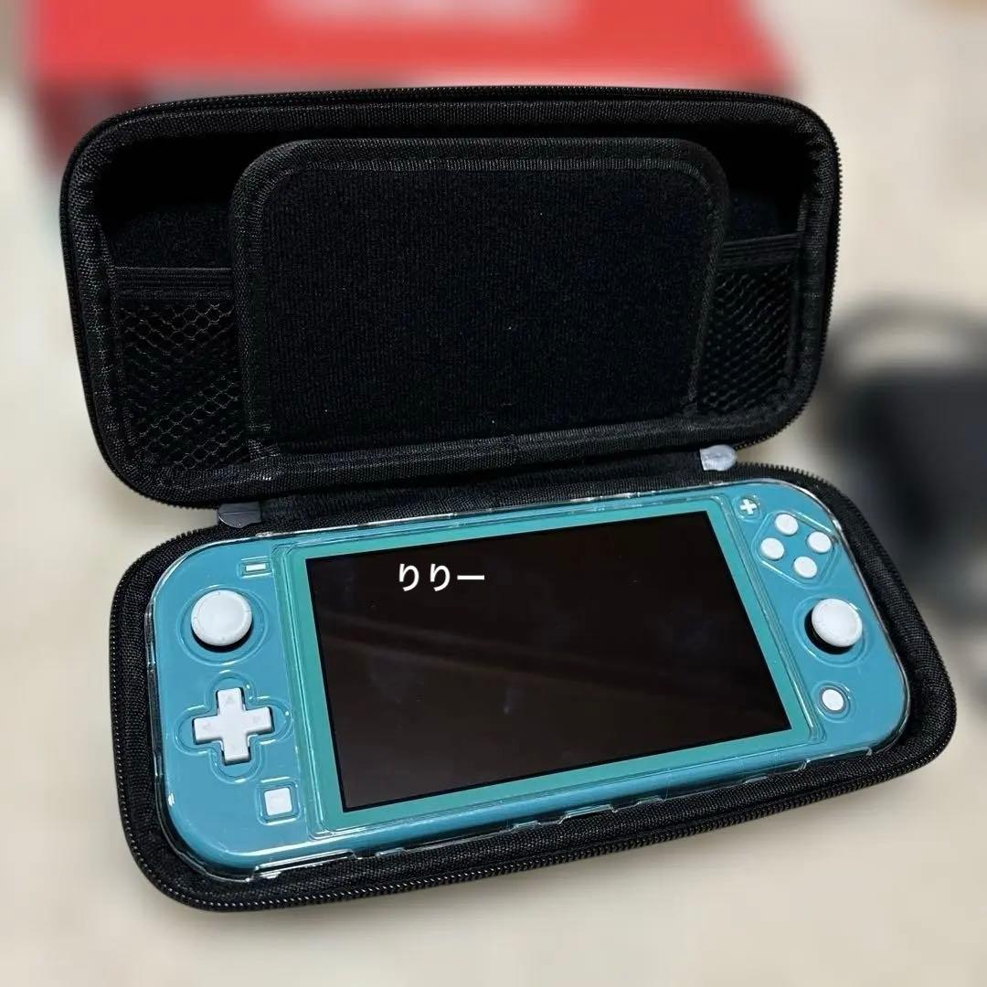 Nintendo Switch Lite ターコイズ【カバーと保護ケ一ス付き】