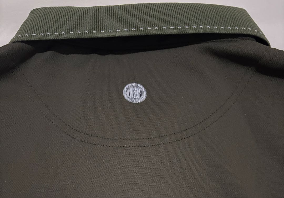 ブリーフィングゴルフ　ポロシャツ長袖　MEN’S COOLMAX LS POLO