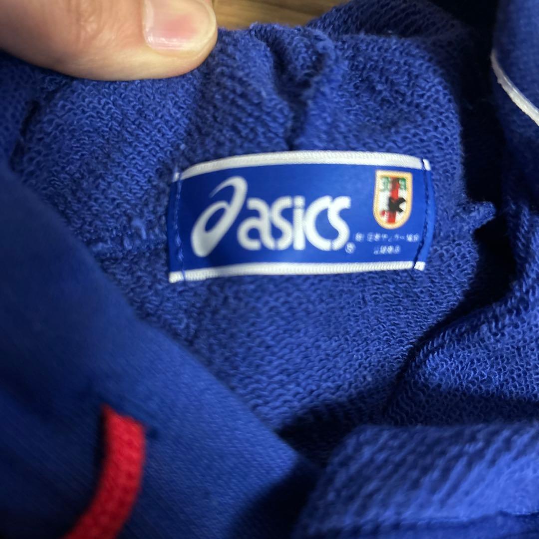 asics サッカー日本代表　半袖ジャージ