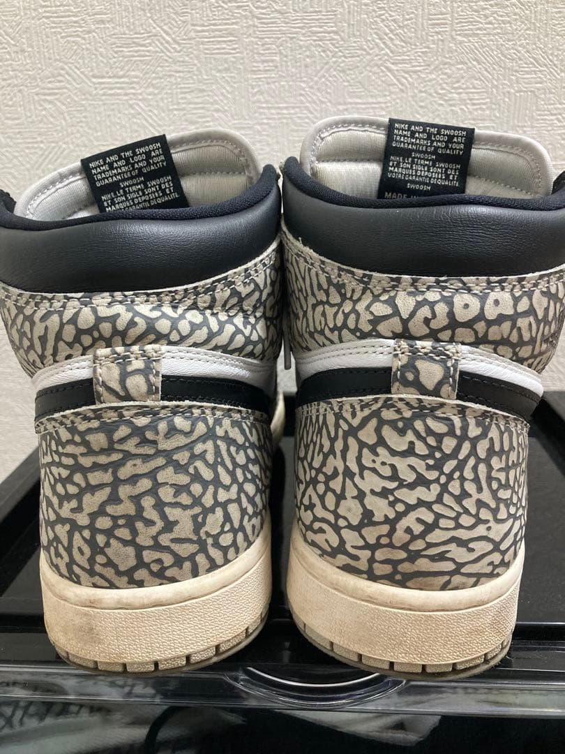 【3連休限定価格！】ナイキ ジョーダン1 セメント 28cm