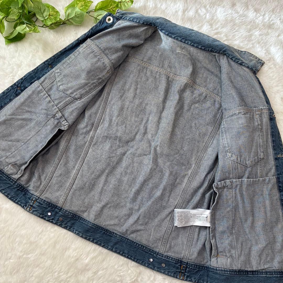 希少52✨DIESEL BLACK GOLD　ジャルテグラフ デニム ジャケット