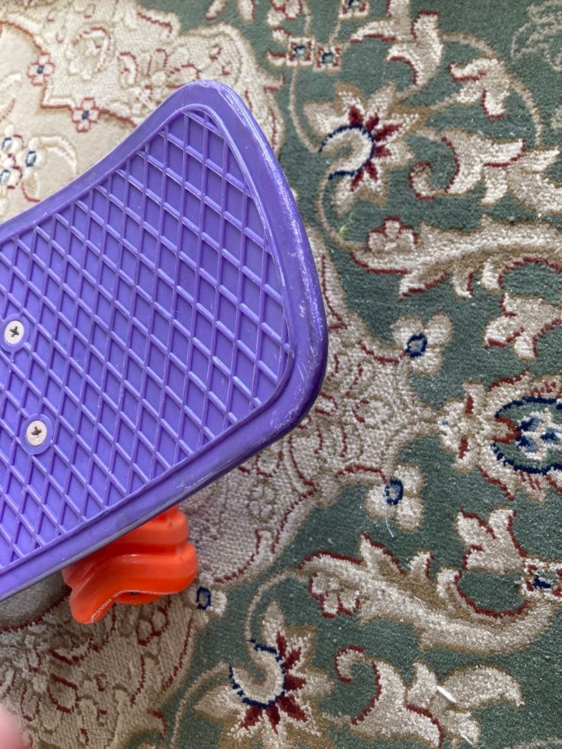 ス*ル様 Penny パープル スケートボード　カスタム　ニッケル