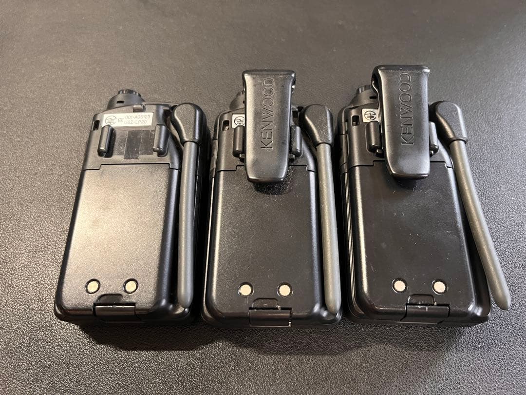 KENWOOD UBZ-LP20 トランシーバー 3台セット