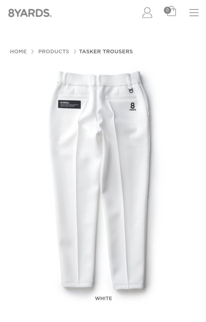 メンズウェア 8YARDS HACHIYARDS TASKER TROUSERS