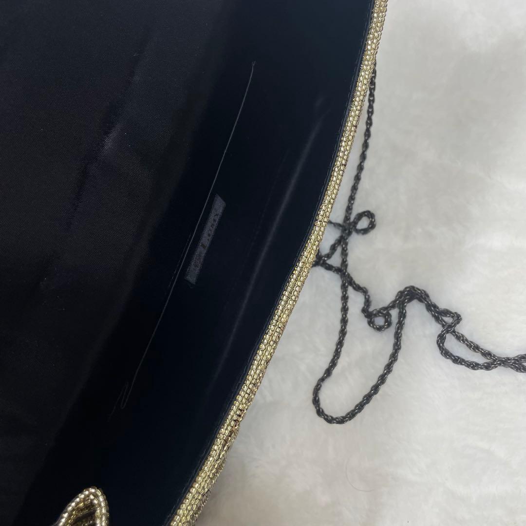 LUMYはしもと　ビーズ　2wayクラッチバッグ　ショルダーバッグ