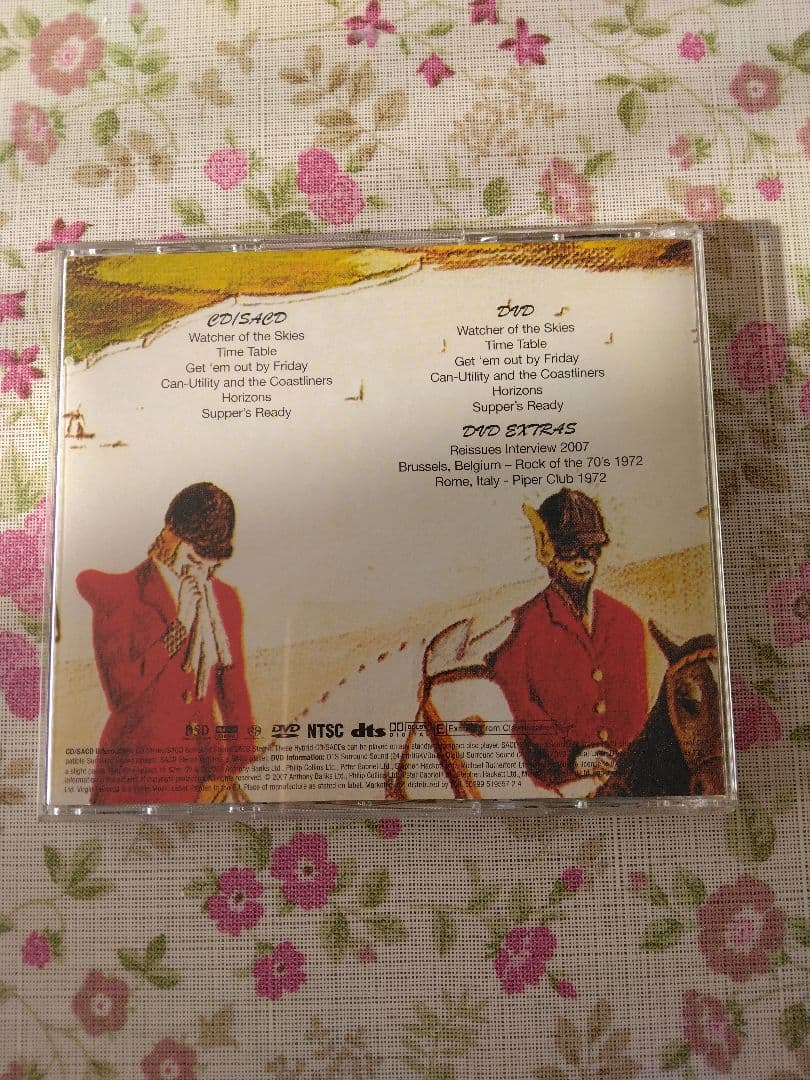 ◇ジェネシス GENESIS CD/DVD ボックス1970-1975 EU盤