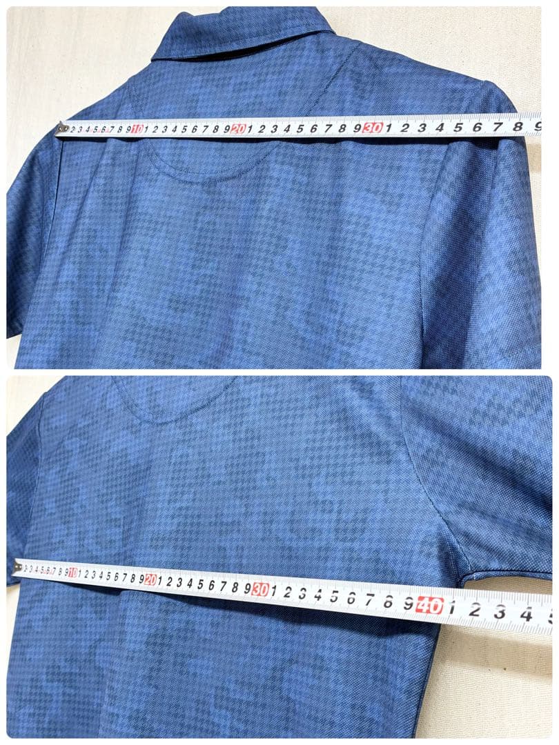 新品　未使用　美品　キャロウェイ　ゴルフ　ウェア　ネイビー　半袖　シャツ　S