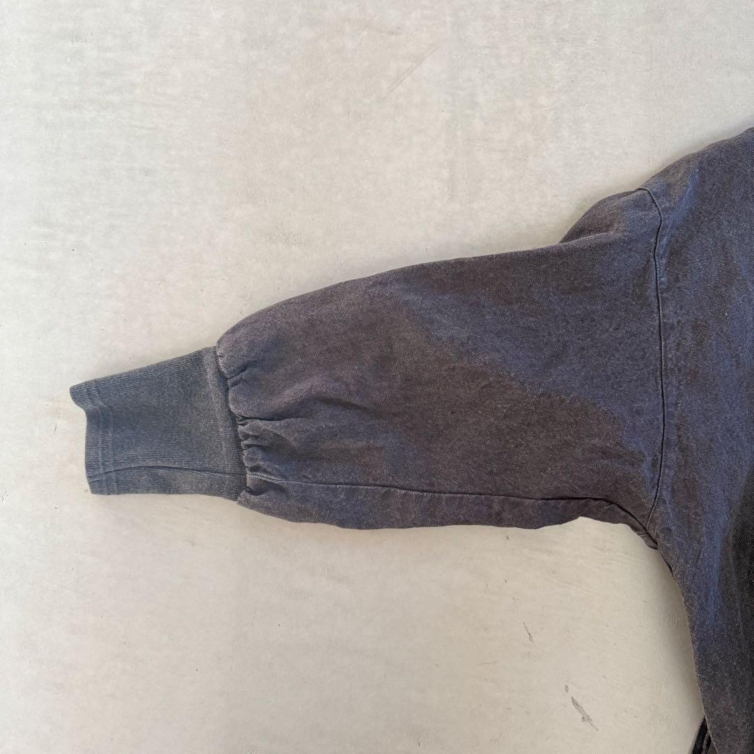 kapoc カポック 2WAY 袖口リブ リネン割烹着