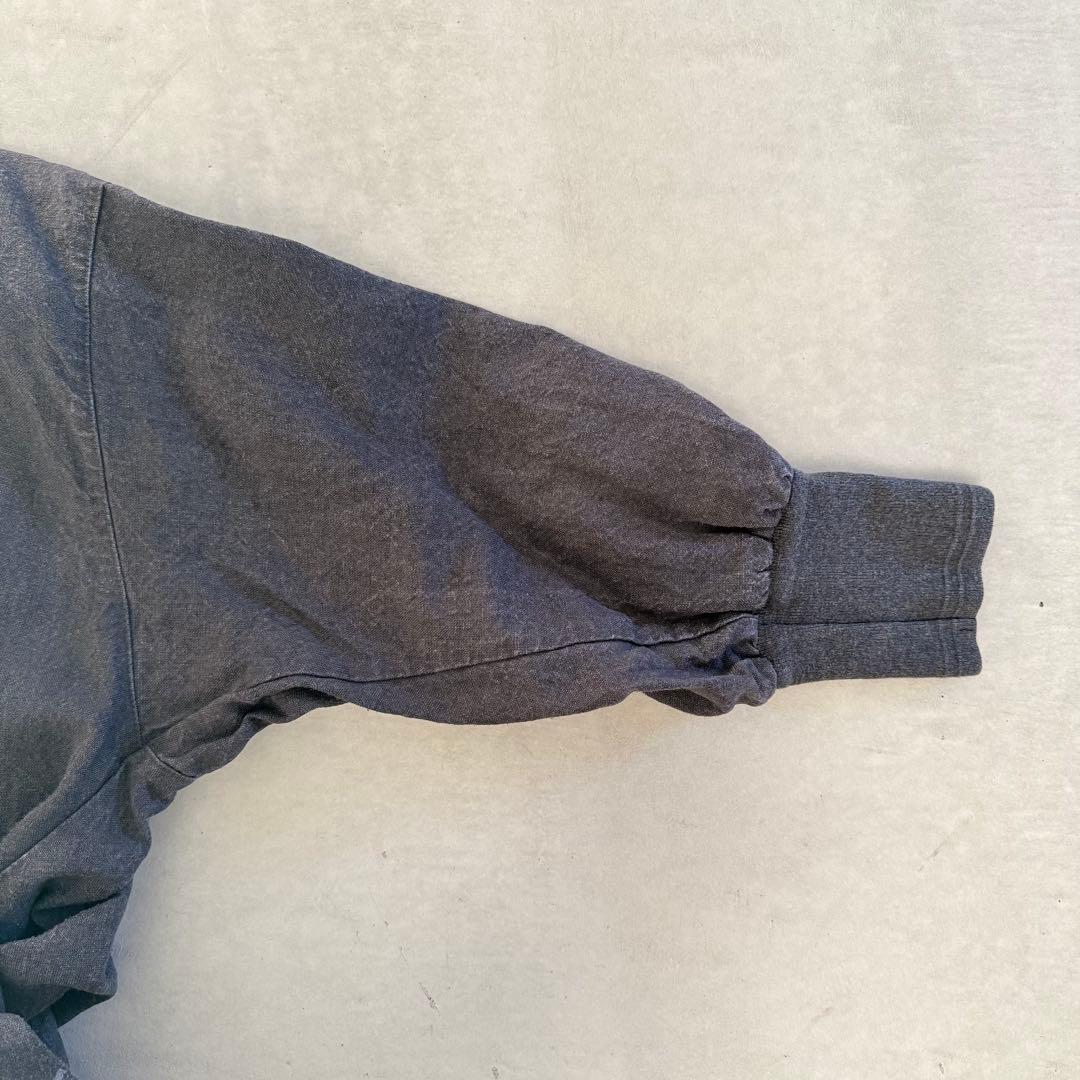 kapoc カポック 2WAY 袖口リブ リネン割烹着