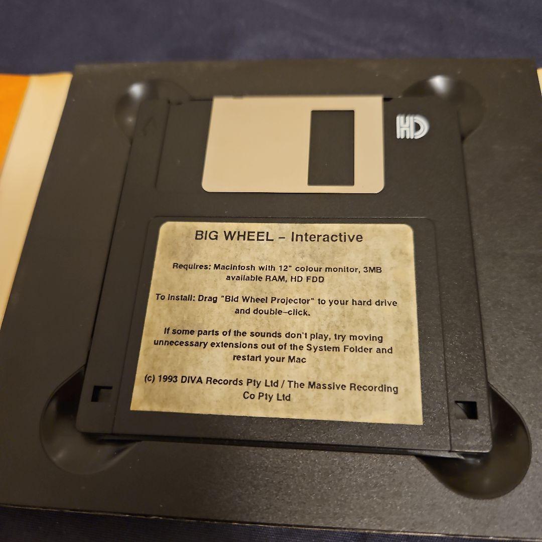 Icehouse Big Wheel 限定版 CD & フロッピーディスク