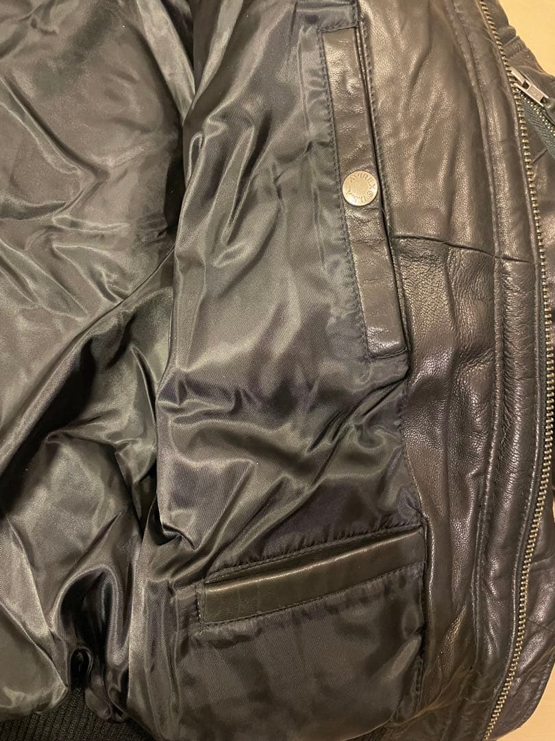 美品AVIREX N-2B ビンテージ・シープスキン上野商会S〜Mサイズ