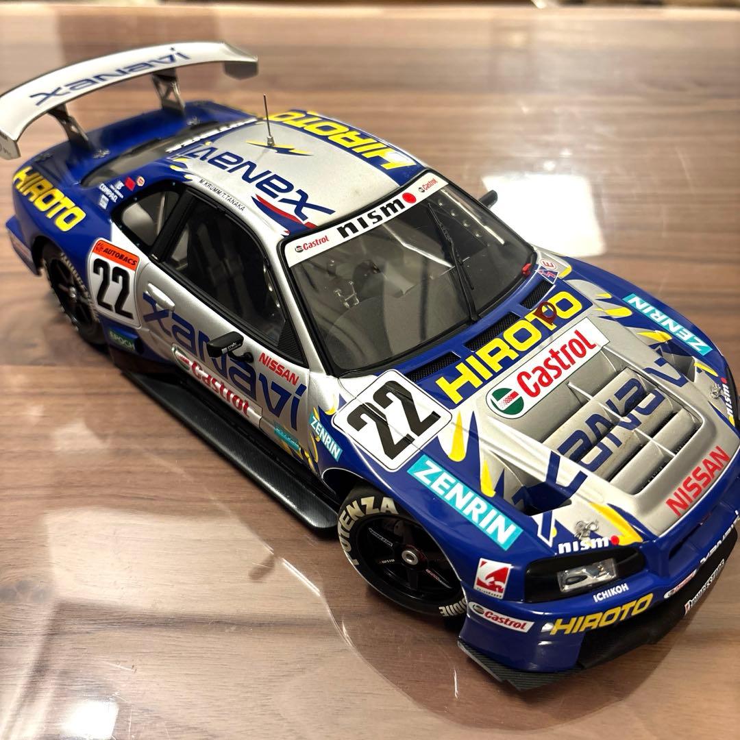 ★Nao★ 【AUTOart】1/18 XANAVIHIROTO GT-R