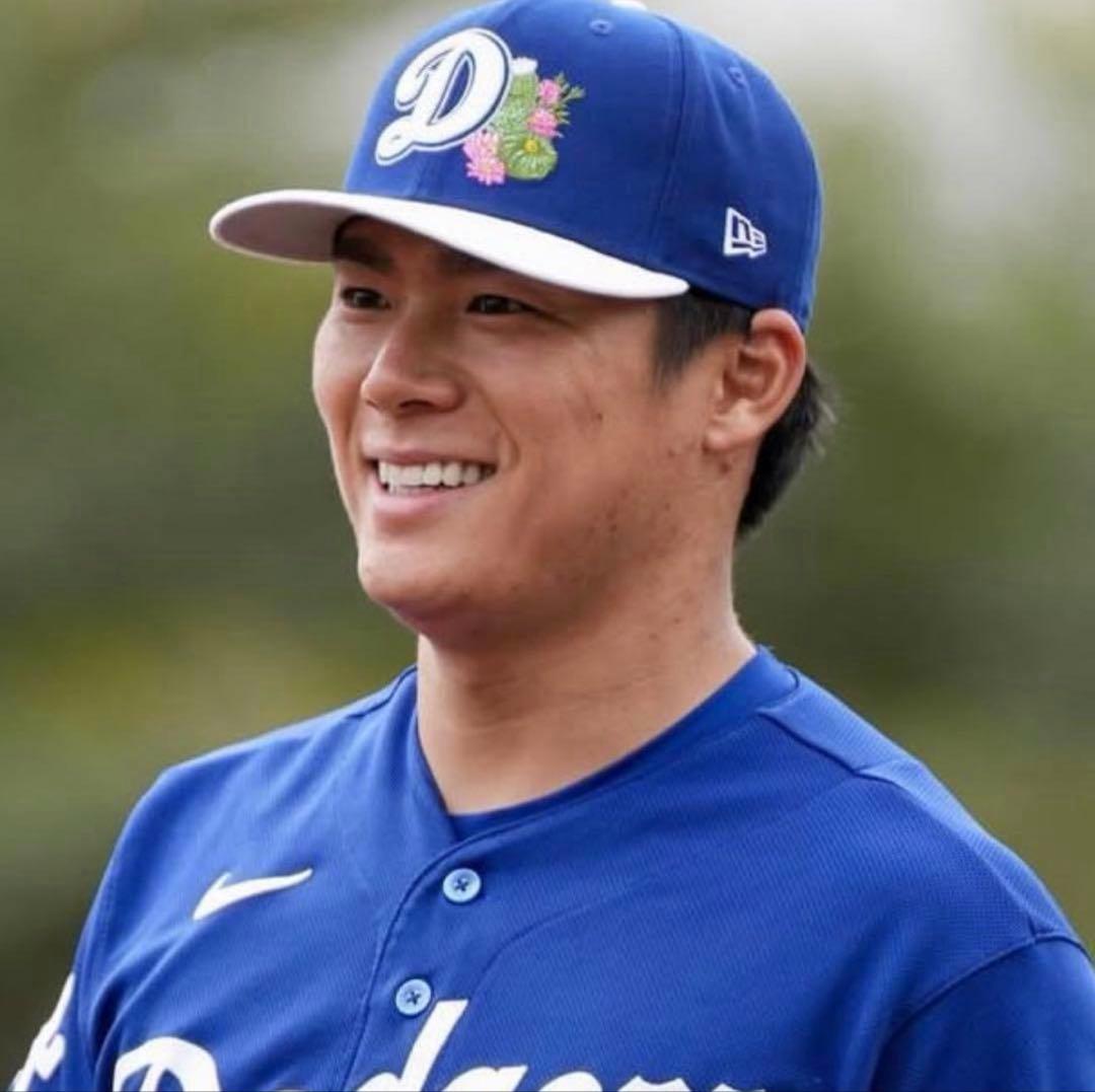 【選手着用モデル】 ドジャース キャップ ⬛︎スプリングトレーニング限定 大谷翔平