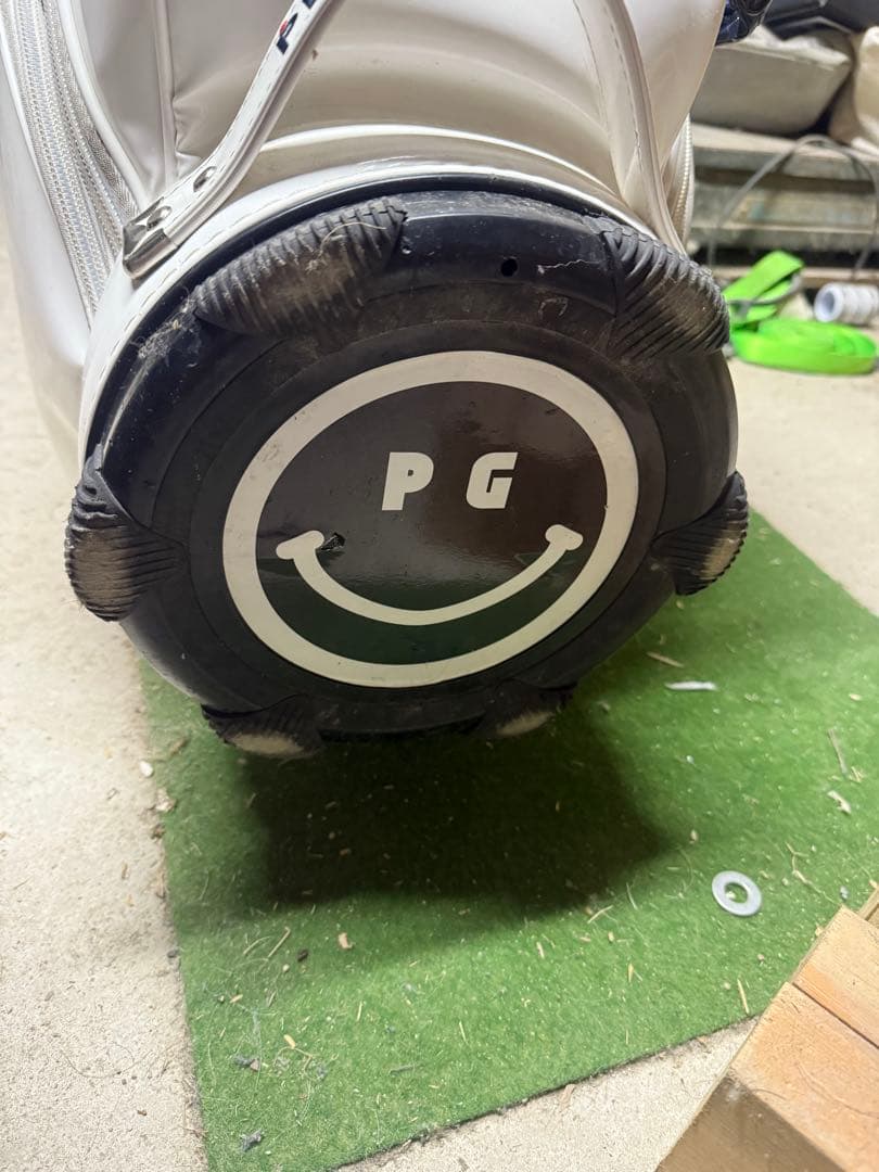 PEARLY GATES ゴルフバッグ ホワイト