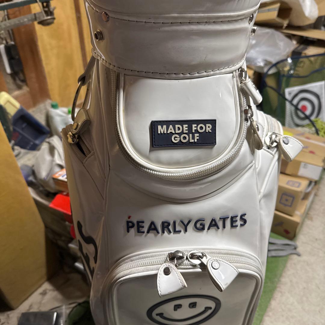 PEARLY GATES ゴルフバッグ ホワイト