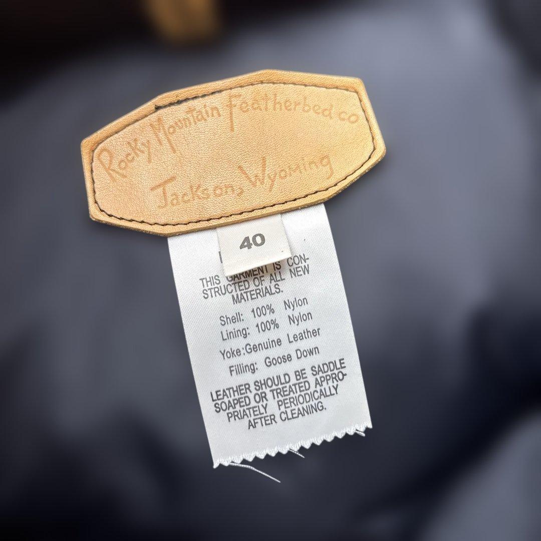 ダウンベスト　ロッキーマウンテン　ヴィンテージ