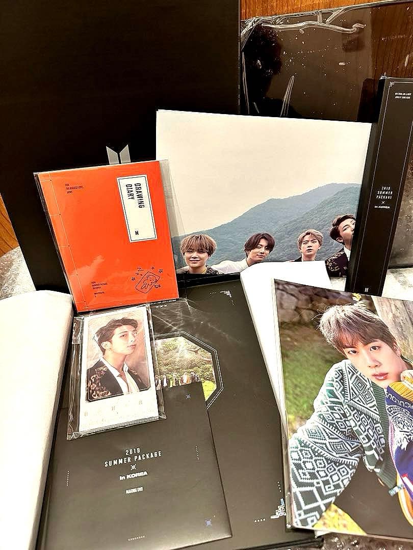 BTS公式　グク＆テテ&ジン特典 5本セットサマパケ＋ウィンパケ＋シーグリ＋CD