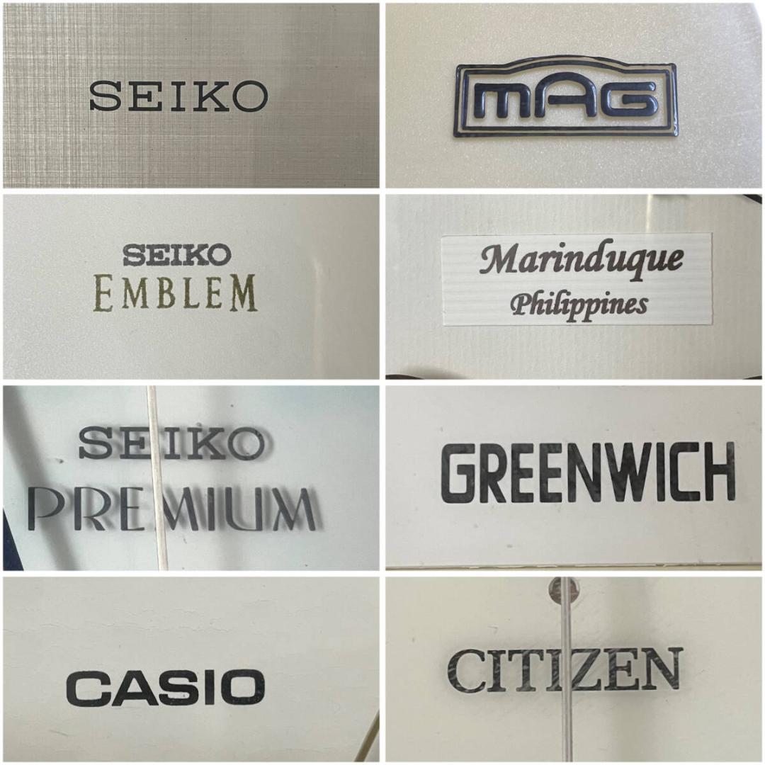 置き時計 まとめて 10点 置時計 昭和レトロ インテリア SEIKO