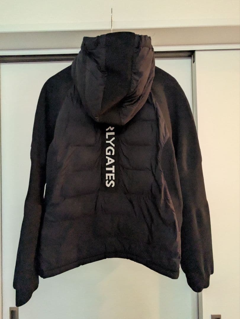 PEARLY GATES フード付きダウンジャケット ブラック