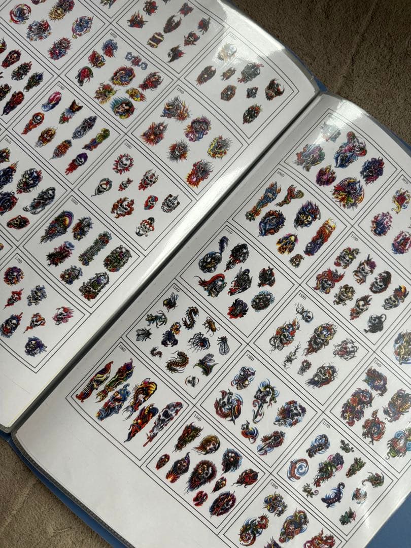 tattoo Flash 40枚 彫師 刺青 下絵