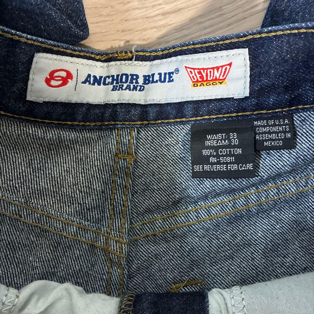 ANCHOR BLUE BEYOND BAGGY デニム　W33×L30